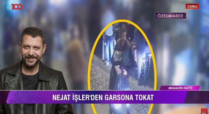 Nejat İşler'den Skandal Hareket! Garsona Tokat Attı (2)