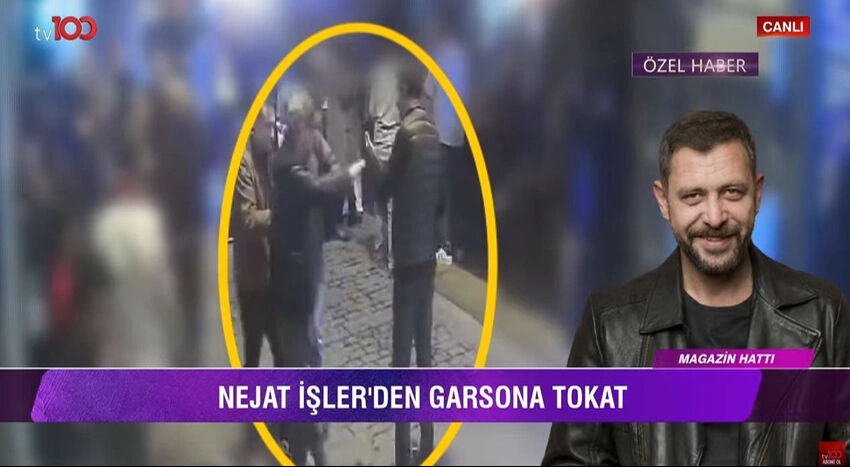 Nejat İşler'den Skandal Hareket! Garsona Tokat Attı (3)