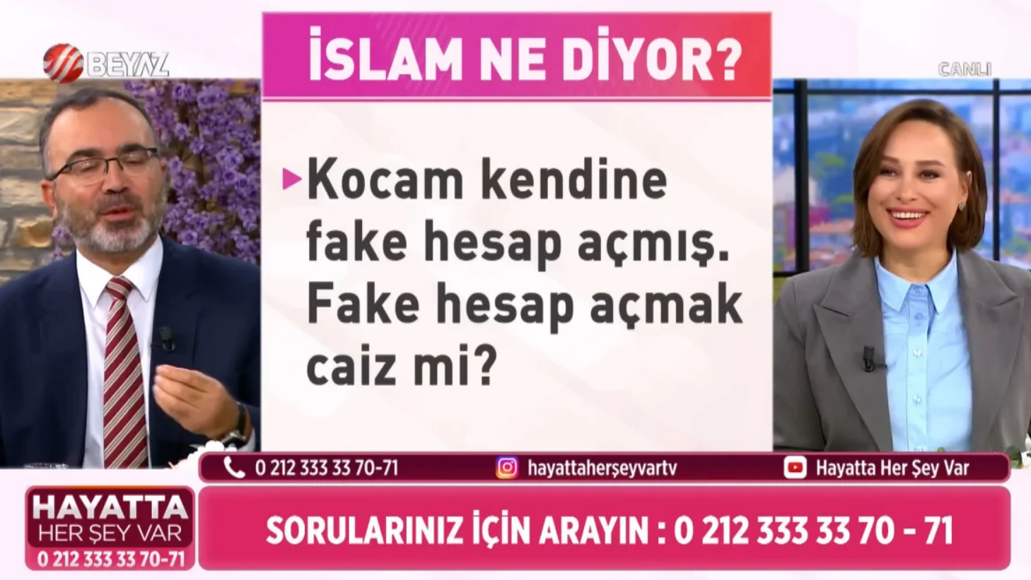 Nur Viral'in Programında Ilginç Anlar! İzleyicinin Sorusu Herkesi Şaşırttı (2)