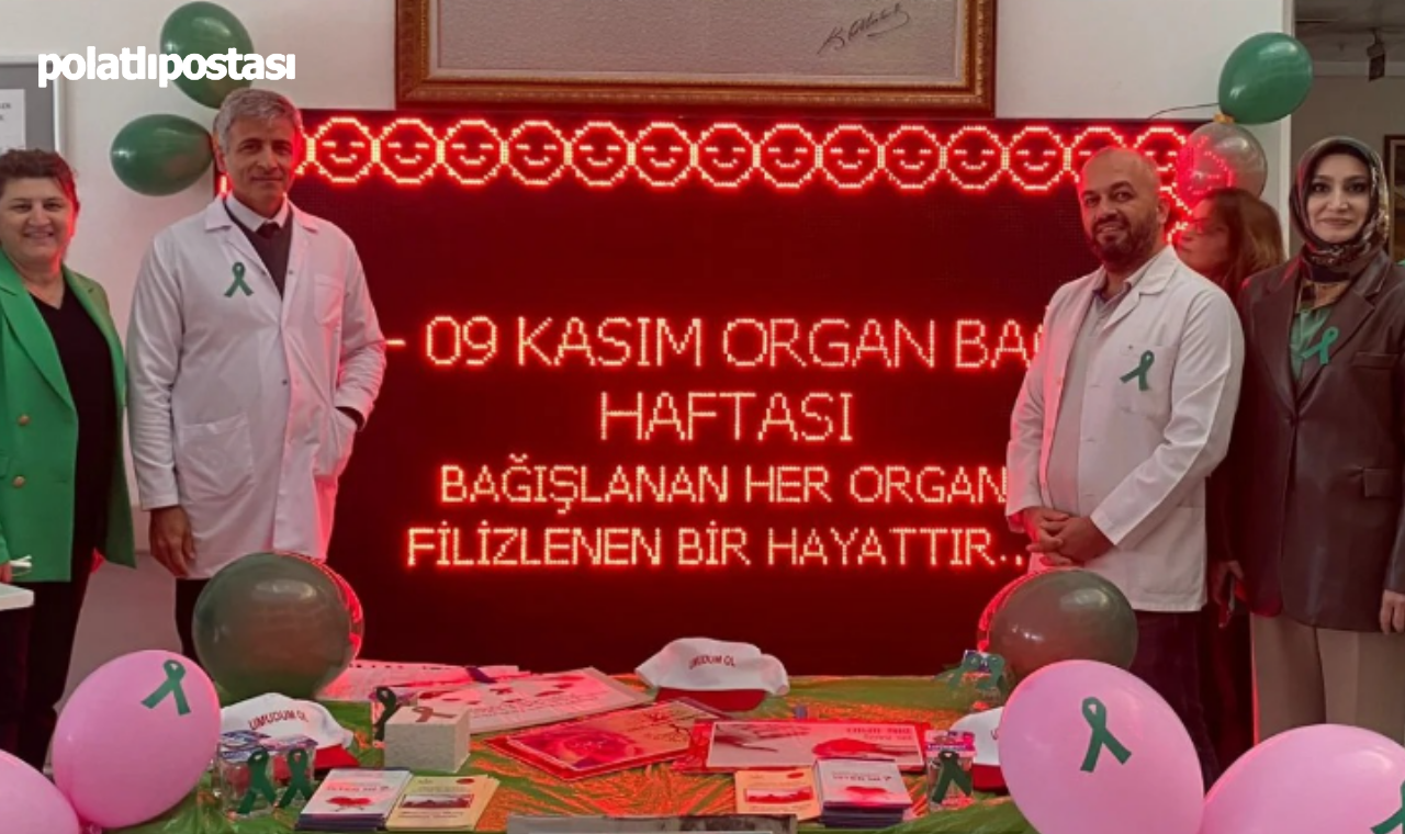 Polatlı Devlet Hastanesi'nde Organ Bağışı Standı (1)