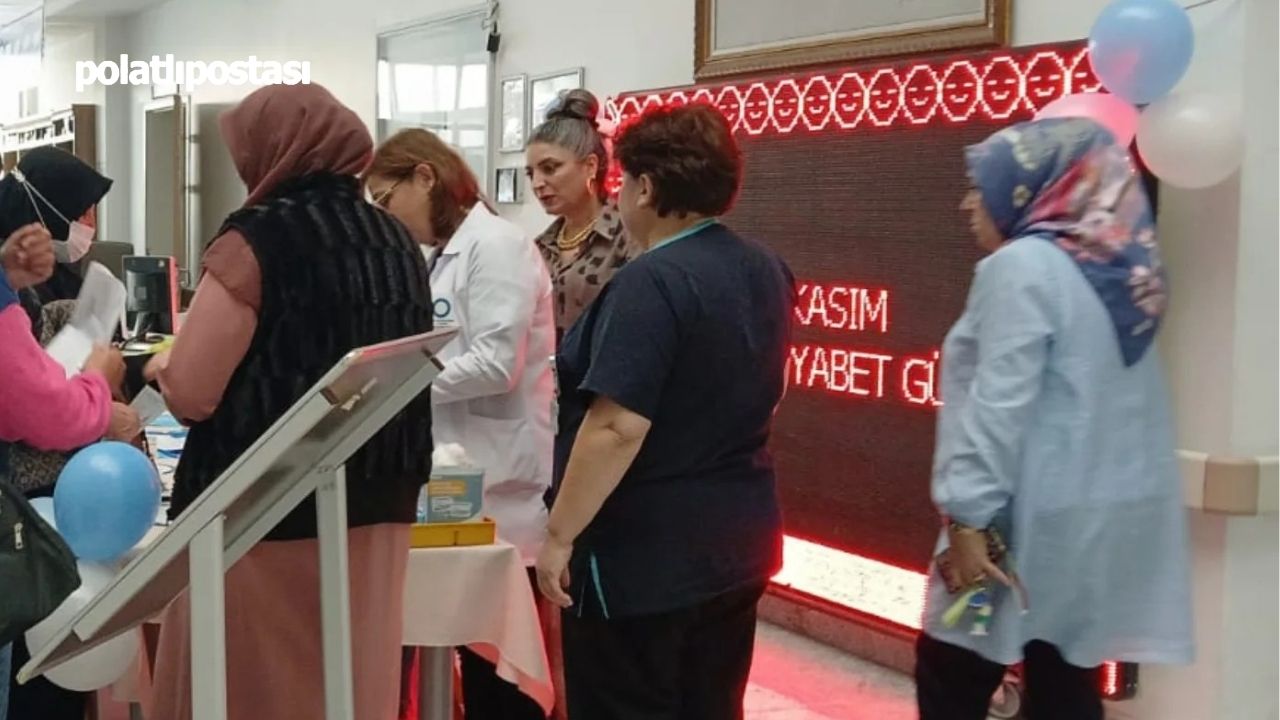 Polatlı Duatepe Devlet Hastanesi’nden Dünya Diyabet Günü’ne Özel Bilgilendirme Etkinliği (2)