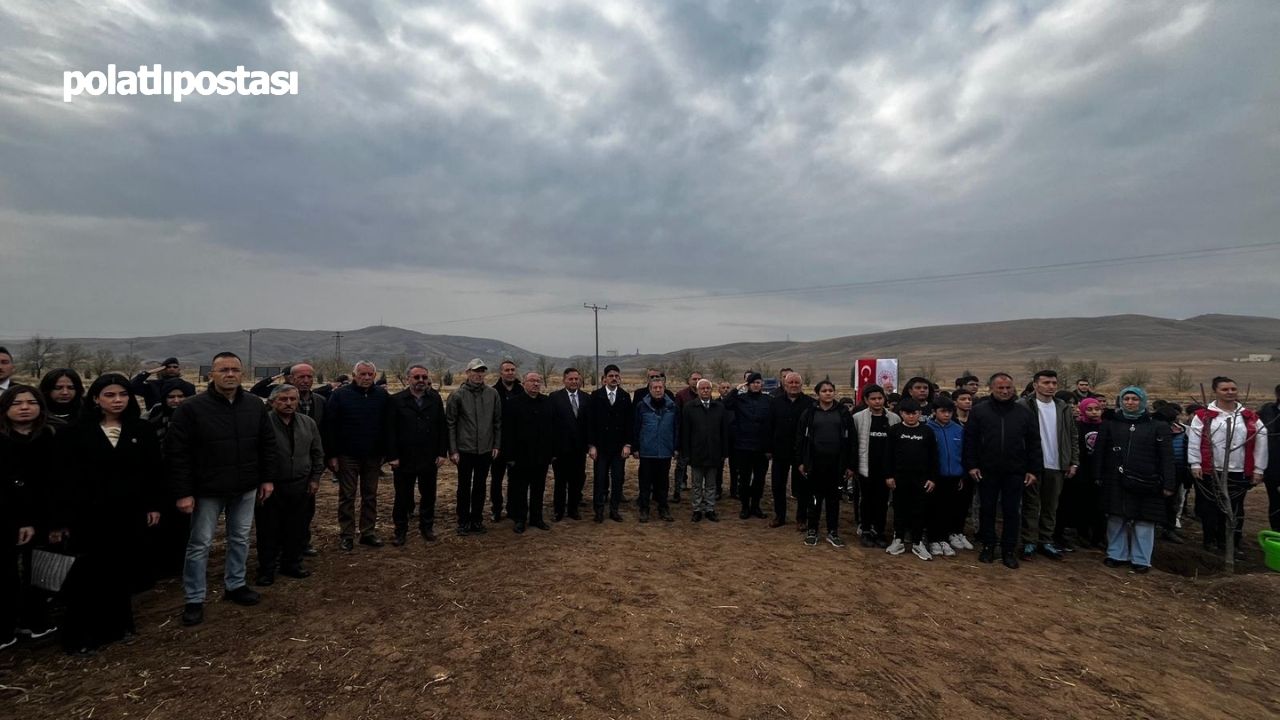 Polatlı'da “Milli Ağaçlandırma Günü” Etkinliğiyle 2000 Fidan Toprakla Buluştu