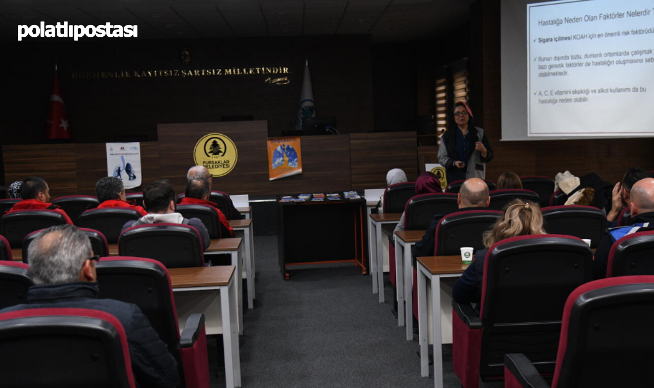 Pursaklar Belediyesi Çalışanları Koah Semineri Ile Bilgilendirildi (2)