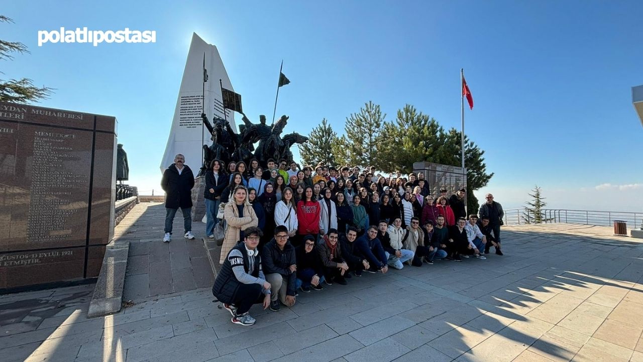 Pursaklar Fen Lisesi Öğrencileri Polatlı’da Tarih Dolu Bir Gün Geçirdi (2)