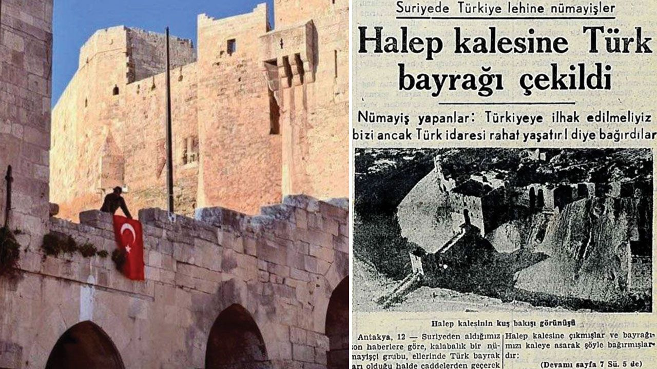 76 Yıl Sonra Yeniden Halep Kalesi'ne Türk Bayrağı Asıldı! (2)