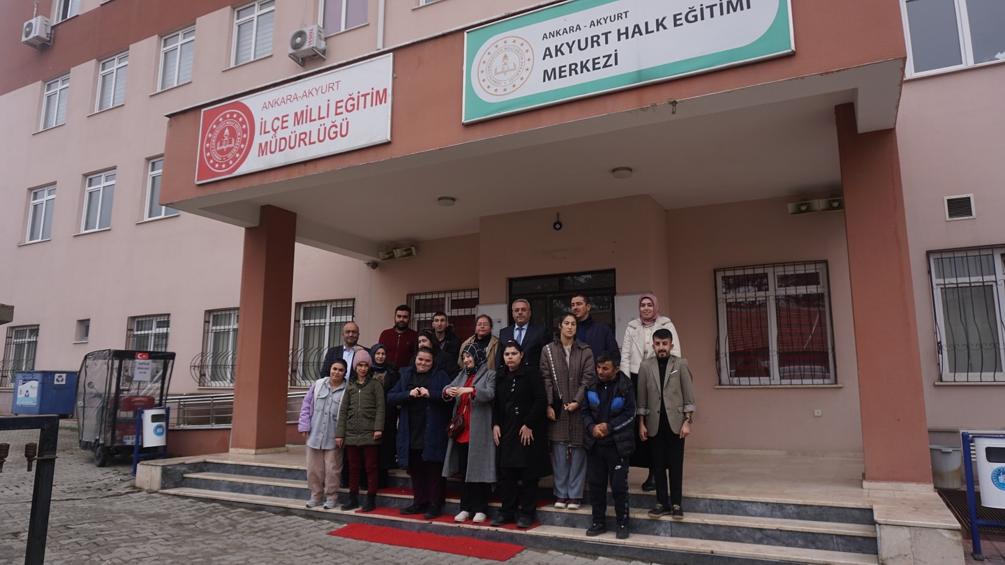 Akyurt Engelsiz Yaşam Merkezinden İlçe Milli Eğitim Müdürü'ne Ziyaret (1)