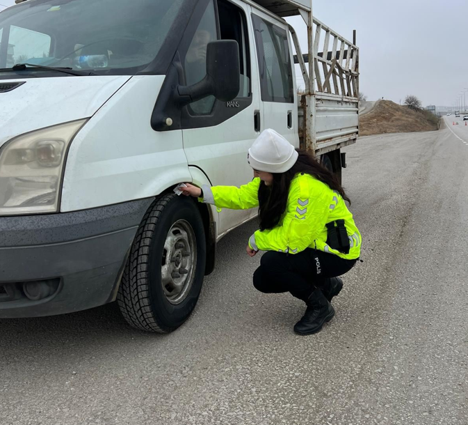 Ankara’da Kış Lastiği Denetimleri Başladı (1)