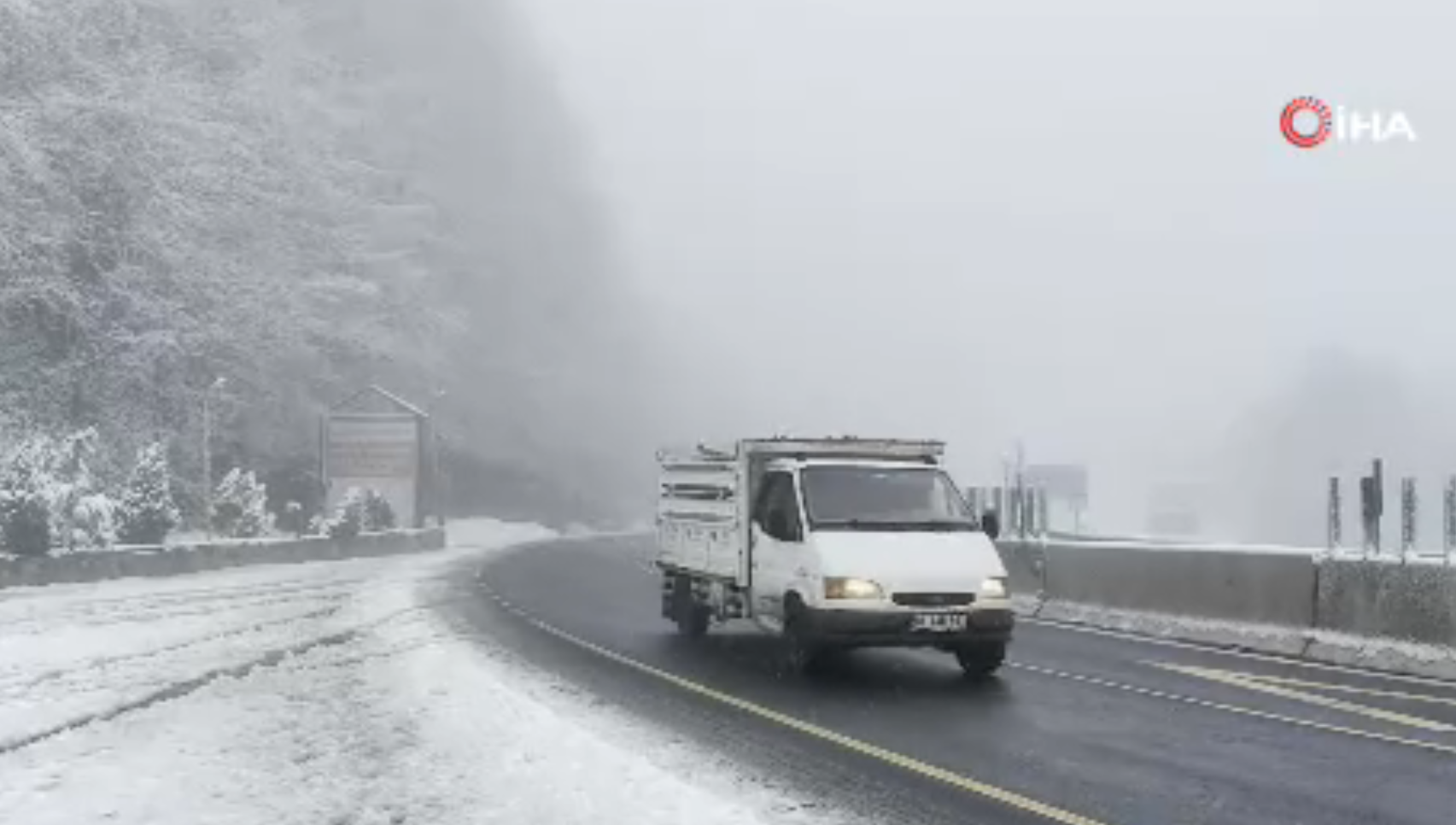 Bolu Dağı Beyaza Büründü (1)