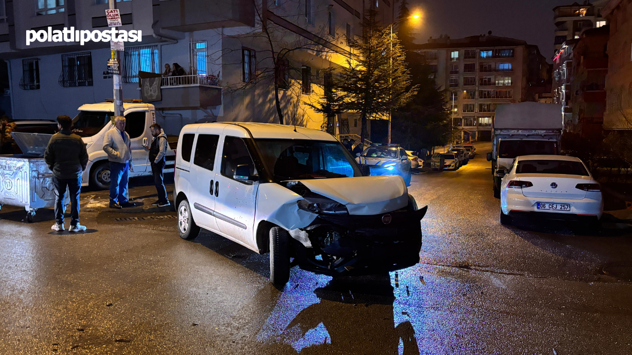 Keçiören'de Feci Kaza 3 Araç Kazaya Karıştı! (2)