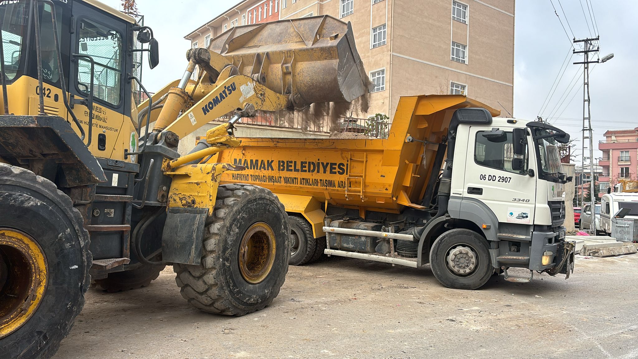 Mamak'ta Asfalt Ve Yol Çalışmaları Devam Ediyor (2)