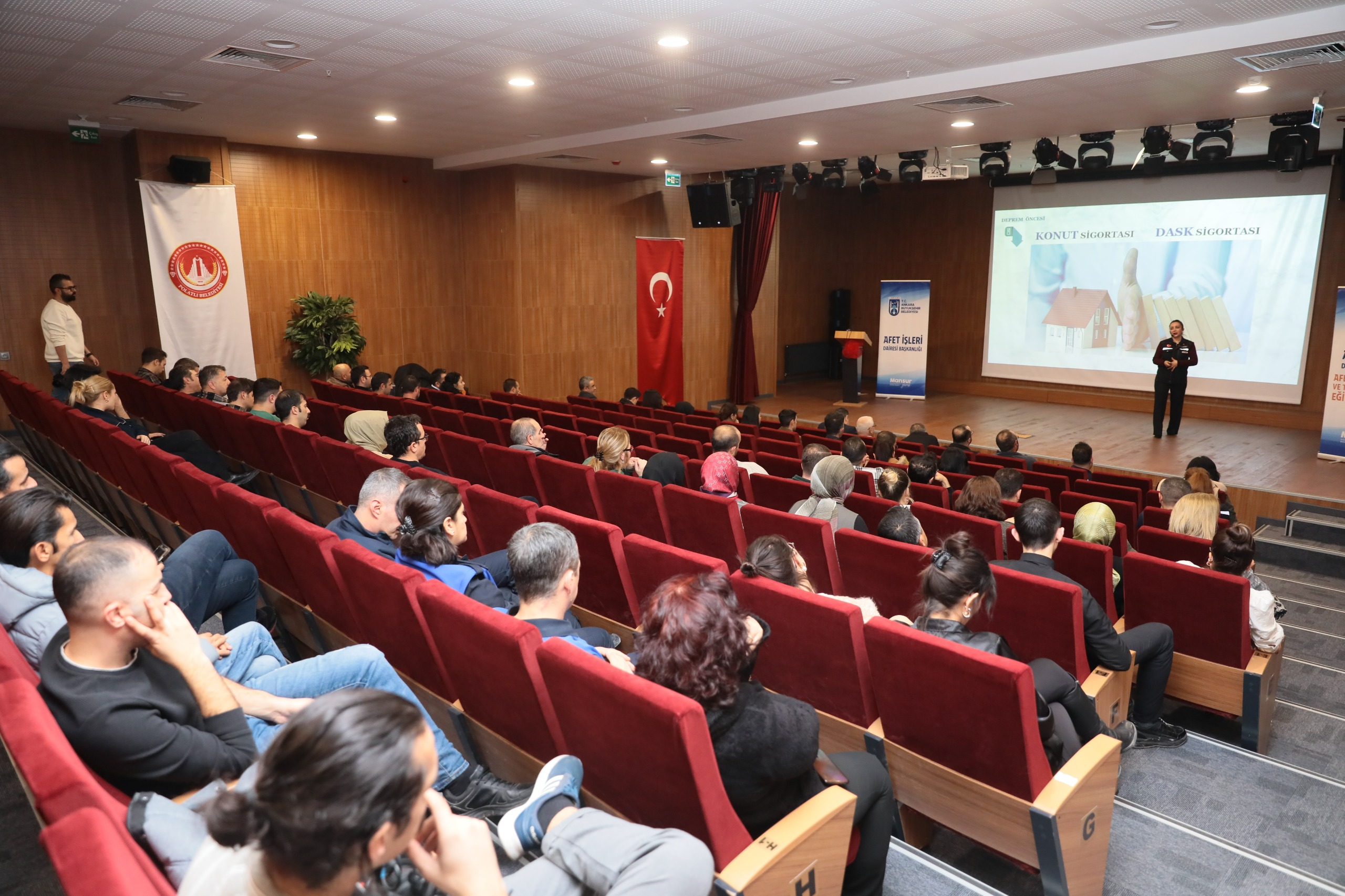 Polatlı Belediye Personeline Afet Farkındalık Ve Yangın Eğitimi Semineri (3)