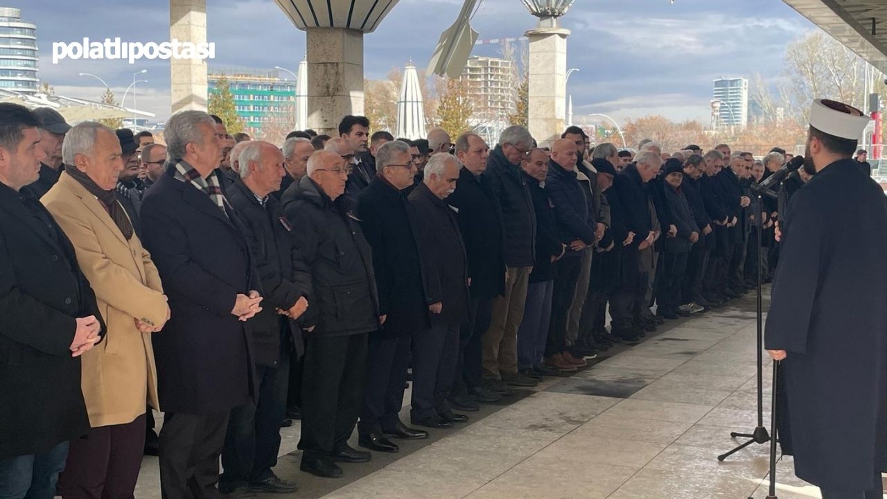 Polatlı Emekli Hakim Burhan Üstün Son Yolculuğuna Uğurlandı (3)