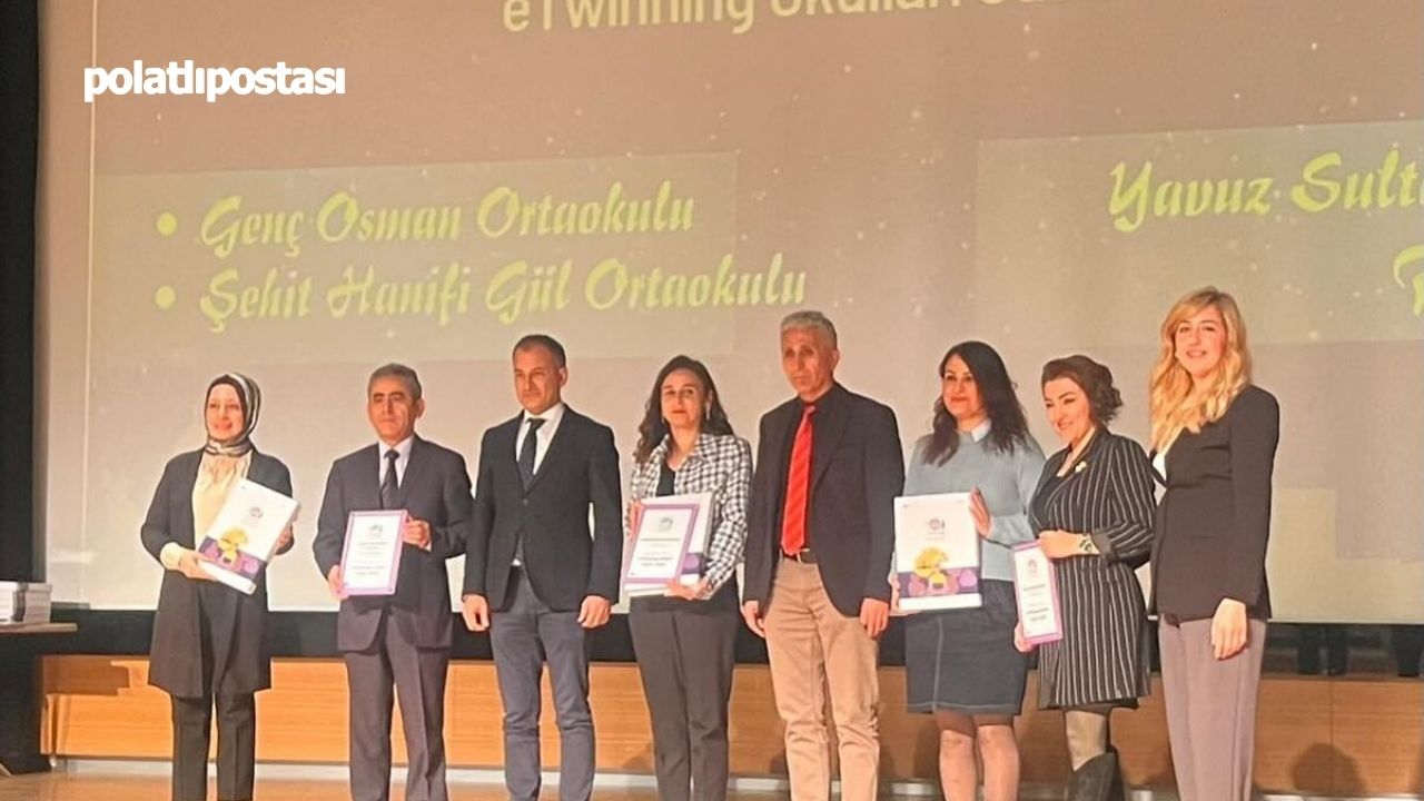 Polatlı Genç Osman Ortaokulu'na “Etwinning School” Etiketi (2)