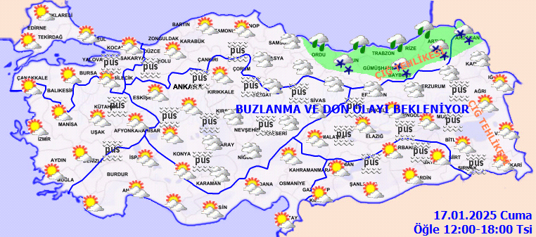 17 Ocak Hava Durumu 2