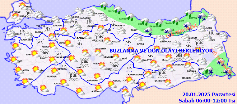 20 Ocak Hava Durumu 1