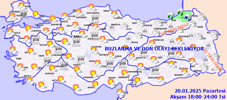 20 Ocak Hava Durumu 3