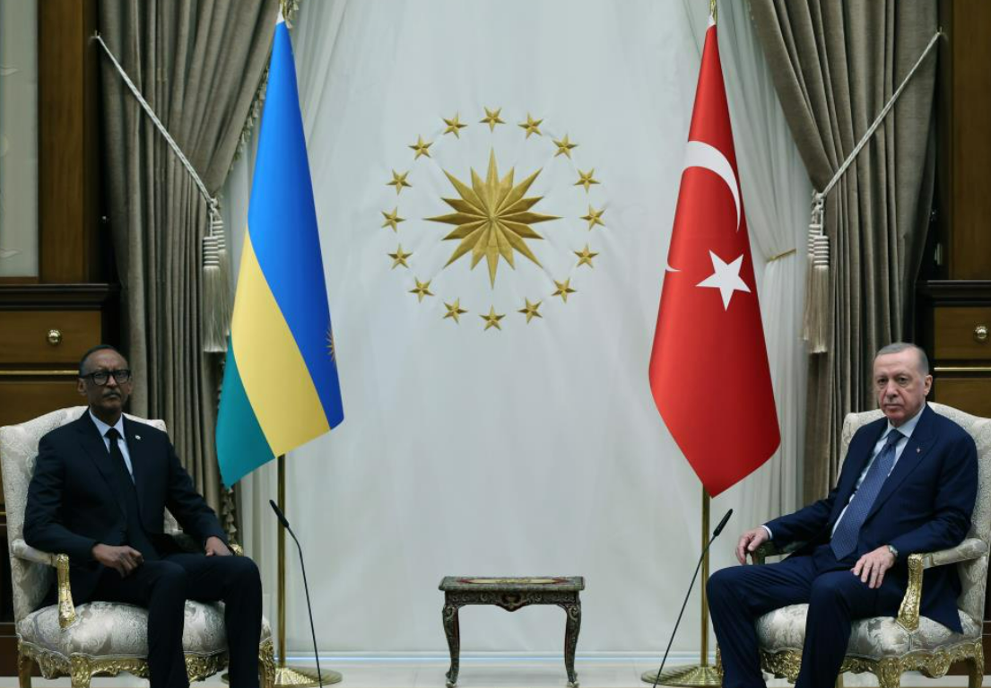 Cumhurbaşkanı Erdoğan, Ruanda Cumhurbaşkanı Kagame’yi Resmi Törenle Karşıladı  (2)