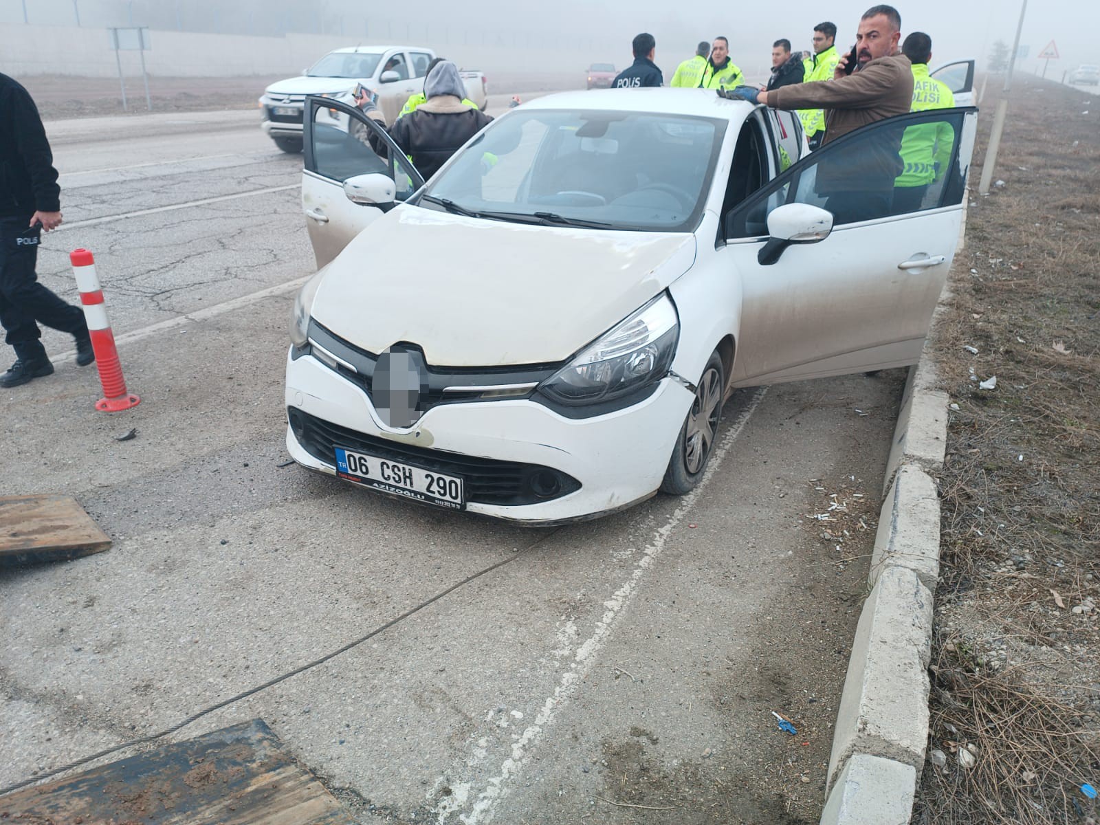 Elmadağ’da Polis Kovalamacası Kaçan Şahıs Yakalandı!  (1)