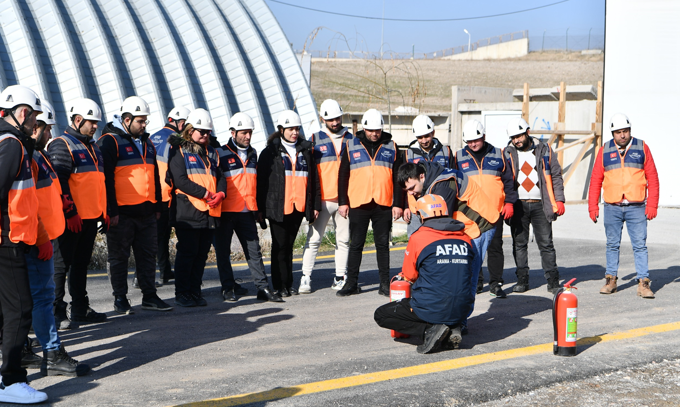 Mamak Belediyesi Arama Kurtarma Ekibi’ne (Makut) Afad Gönüllülük Eğitimi