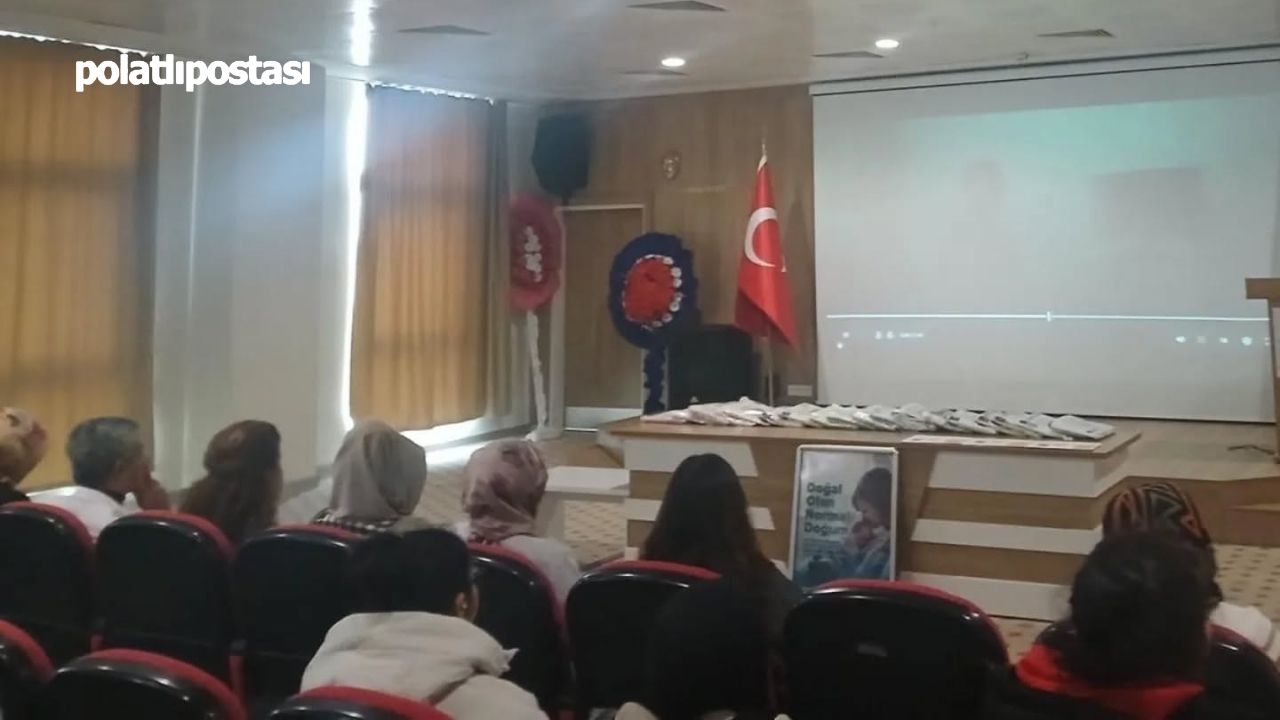 Polatlı Duatepe Devlet Hastanesi'nde Normal Doğum Farkındalık Eğitimi Düzenlendi (2)