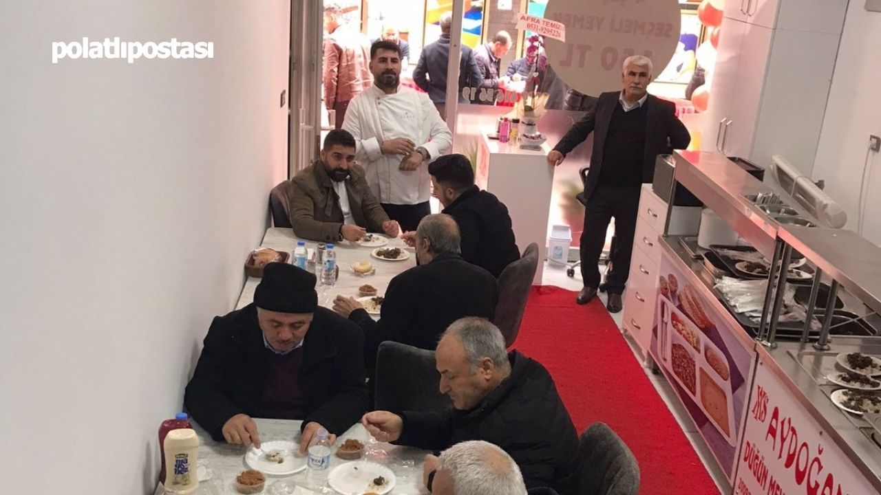 Polatlı'nın Yeni Lezzet Durağı Aydoğan Yemek Hizmete Açıldı (3)