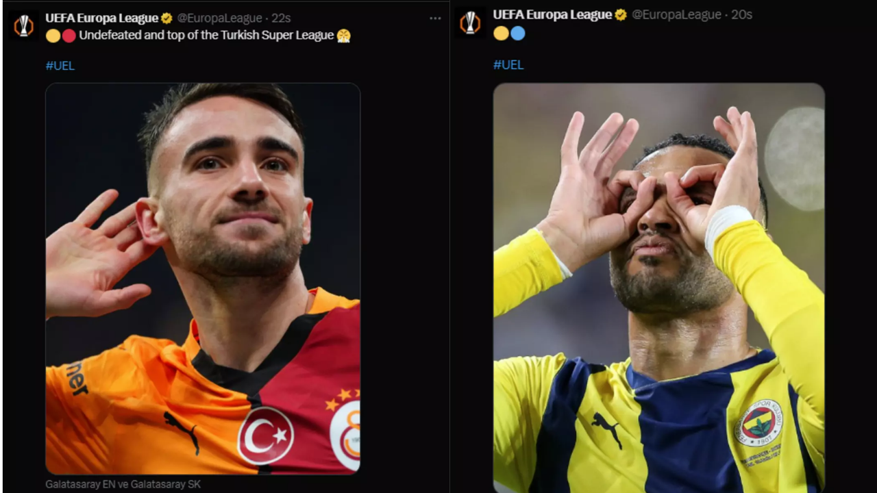 Uefa'dan Galatasaray Paylaşımı! Fenerbahçelileri Çok Kızdırdı (1)