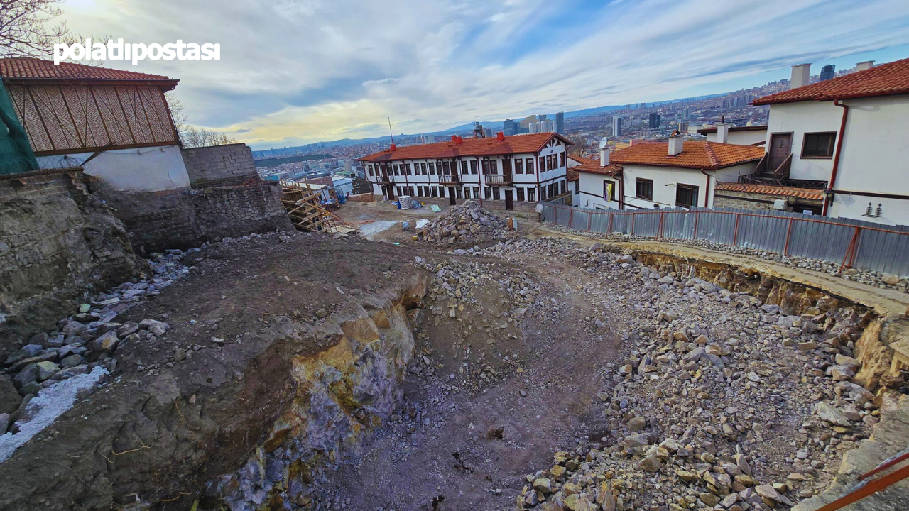 Ankara Kalesi’ndeki Zenger Paşa Konağı Yıkıldı!  (2)