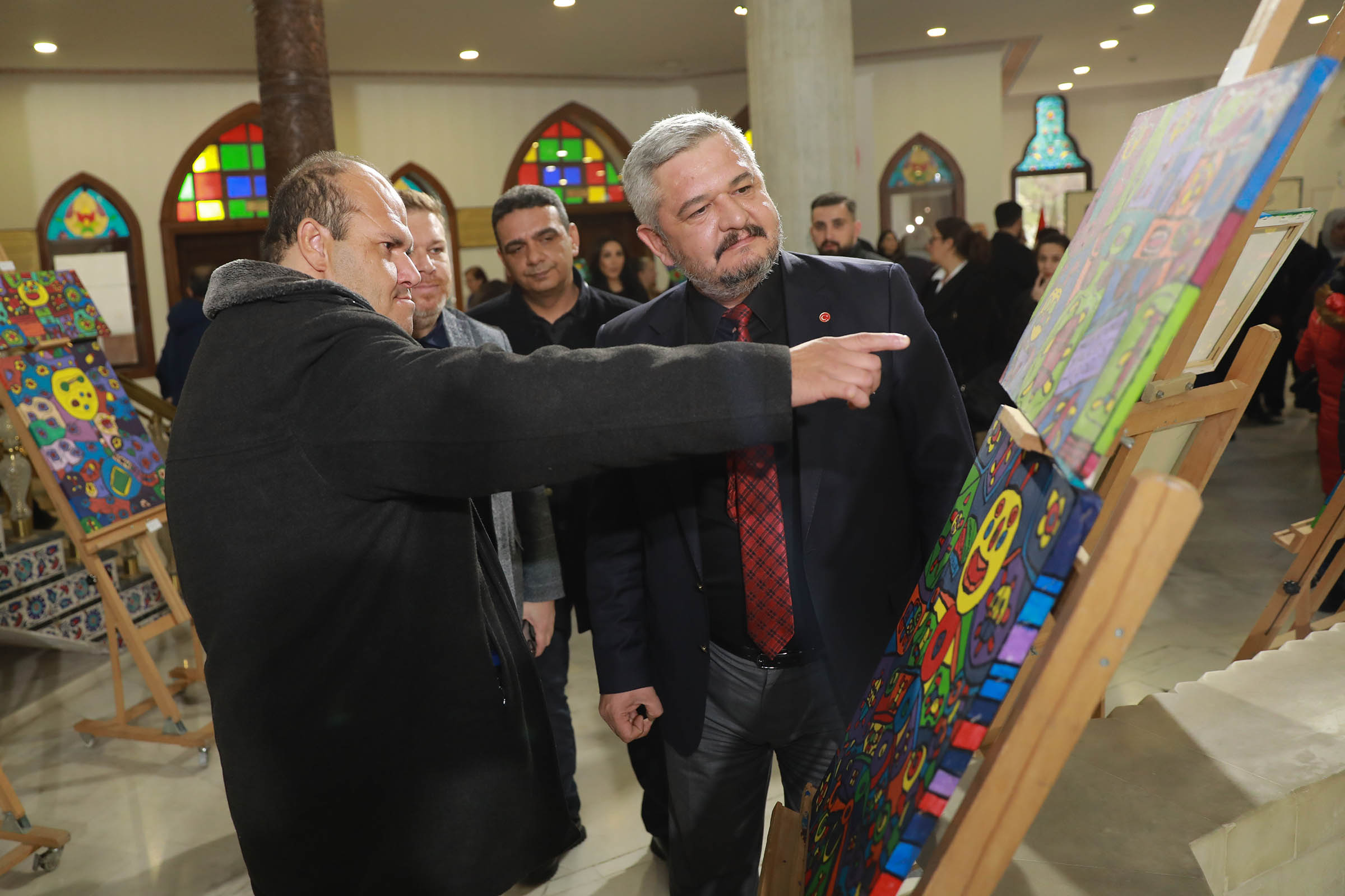 Keçiören'de Engel Tanımayan Resim Sergisi (1)