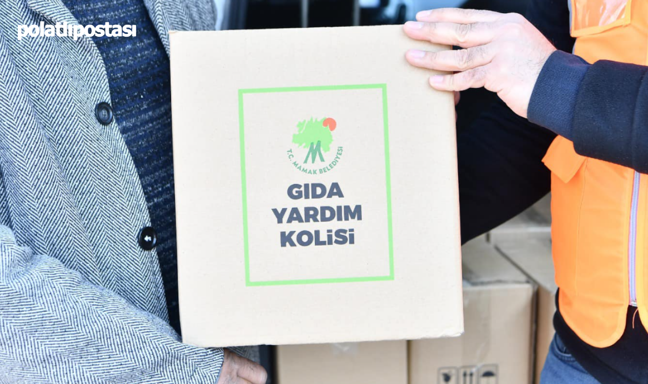 Mamak Belediyesi'nden Ihtiyaç Sahiplerine Gıda Kolisi Desteği