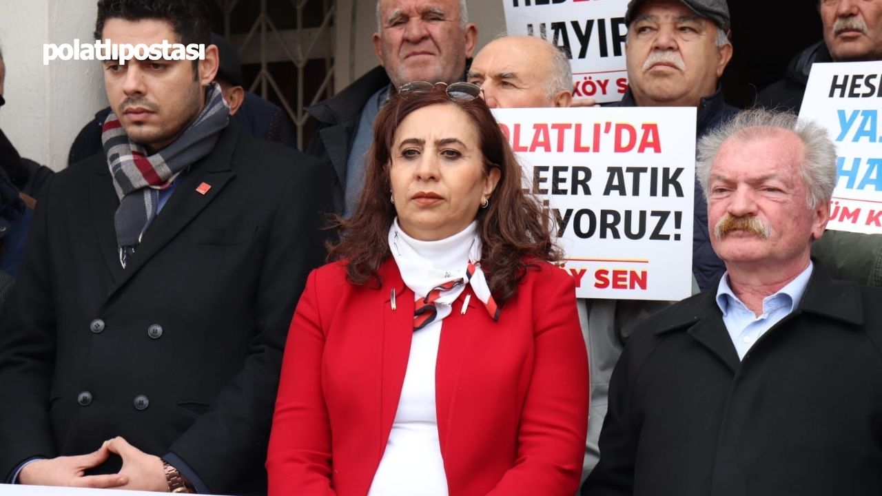 Polatlı’da Çiftçilerden Hes Projesine Protesto  (1)