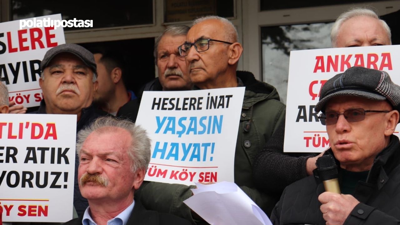 Polatlı’da Çiftçilerden Hes Projesine Protesto  (5)