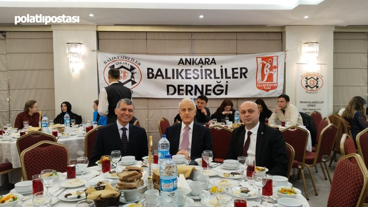 Ankara’da Yaşayan Balıkesirliler, Iftar Programında Bir Araya Geldi!  (2)