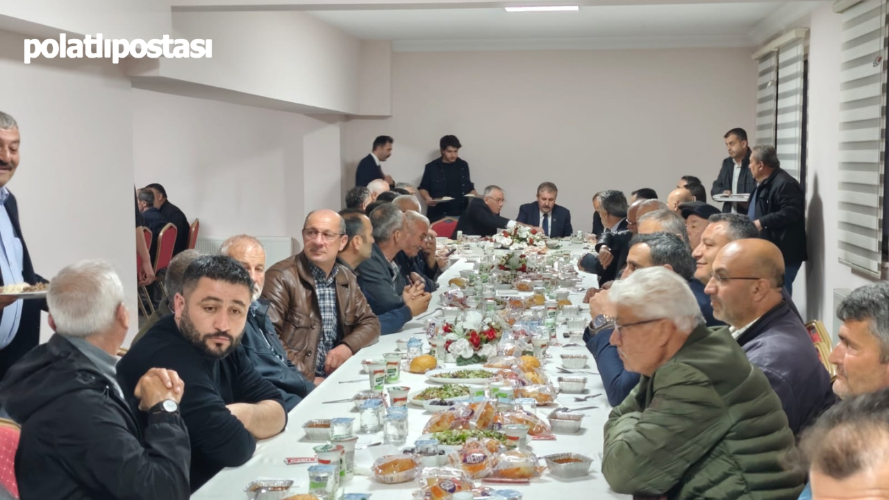 Bbp Genel Başkanı Destici, Polatlı’daki Muhtarlarla Iftar Programında Buluştu (3)