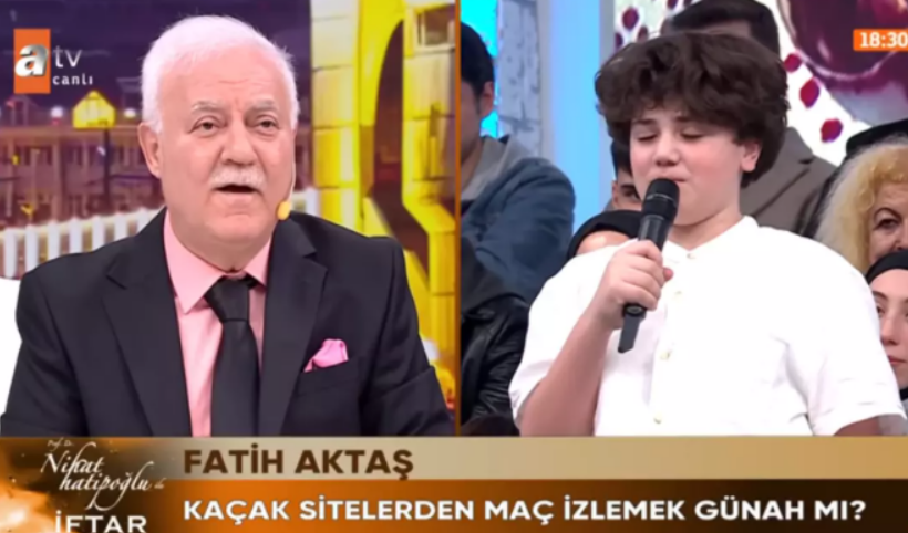 Nihat Hatipoğlu'nu Terleten Soru Kaçak Siteden Maç Izlemek Günah Mı -1