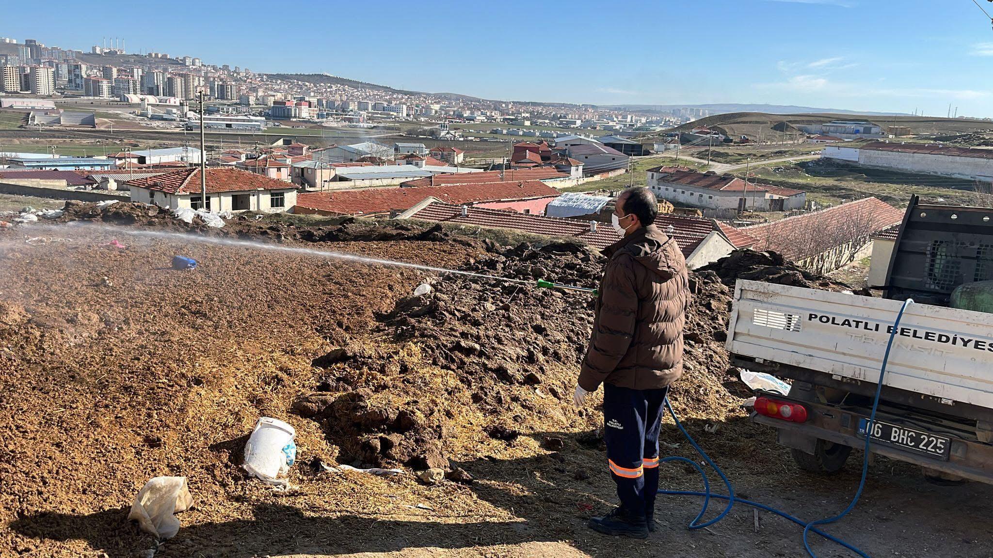 Polatlı Ilaçlama Çalışaması