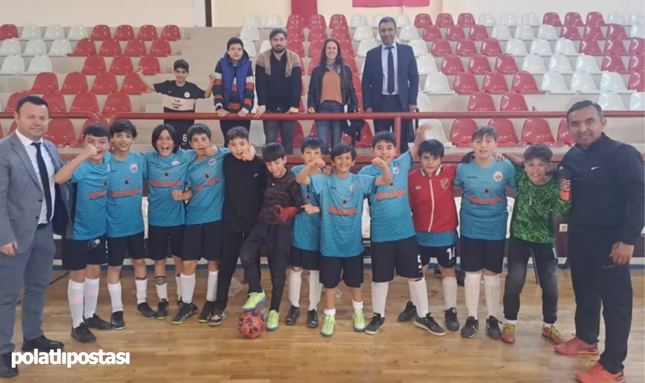 Polatlı Okullar Arası Futsal Turnuvasında İmam Hatip Ortaokulu Fırtınası! (1)