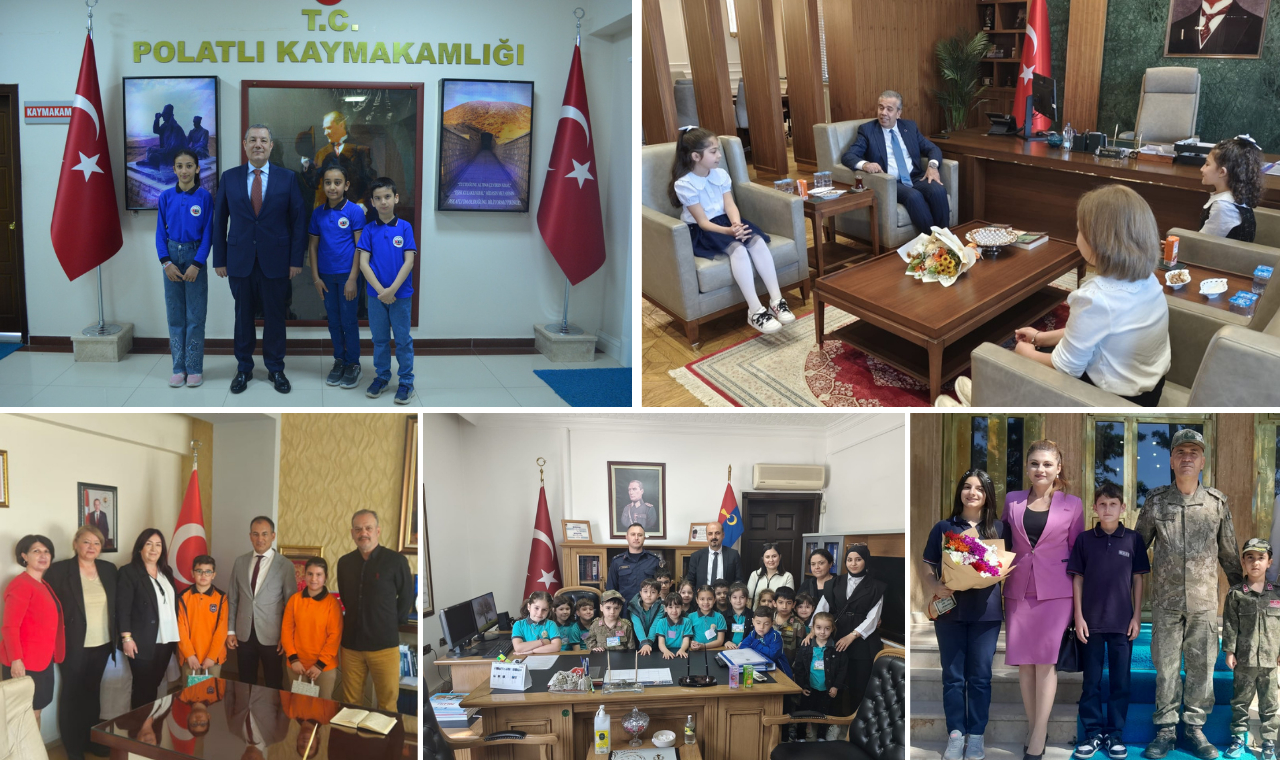 Polatlı'da Makamlar Çocuklara Emanet Edildi1