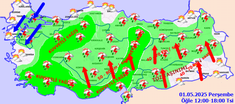 1 Mayıs Hava Durumu 2