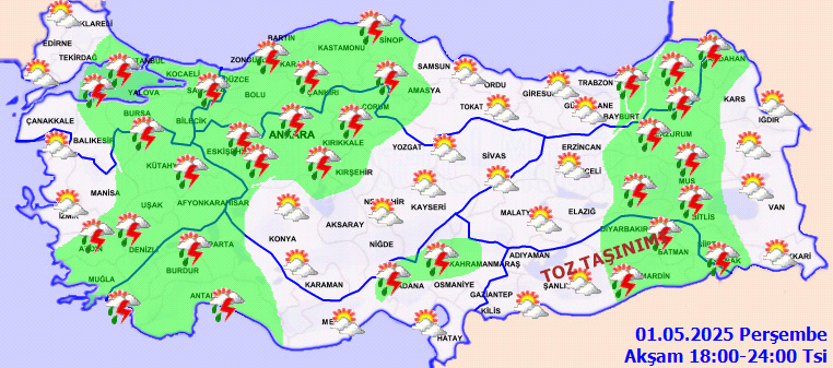 1 Mayıs Hava Durumu 3