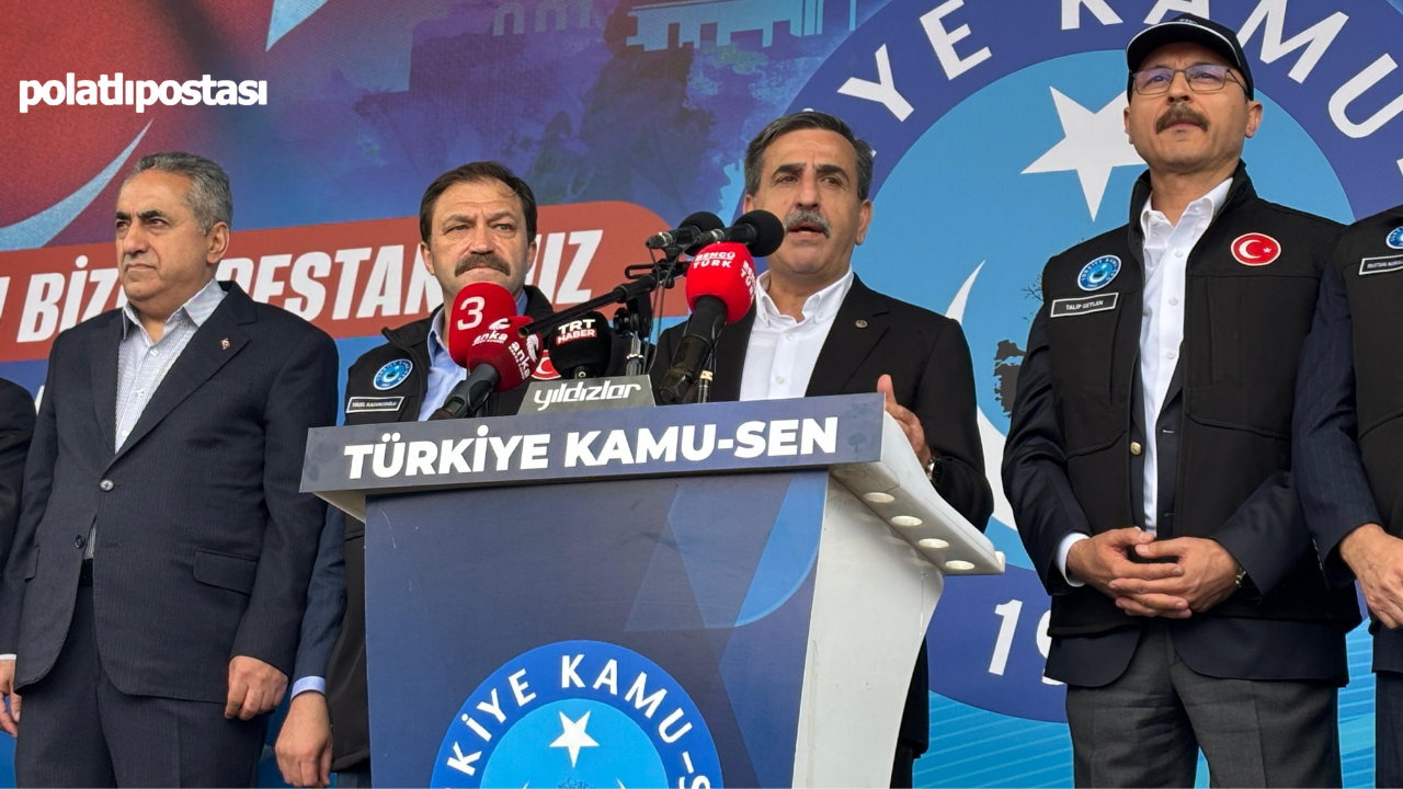 1 Mayıs'ta Binlerce Emekçi Başkentte Bir Araya Geldi (1)
