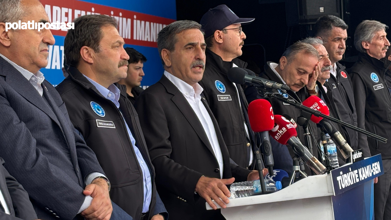 1 Mayıs'ta Binlerce Emekçi Başkentte Bir Araya Geldi (4)