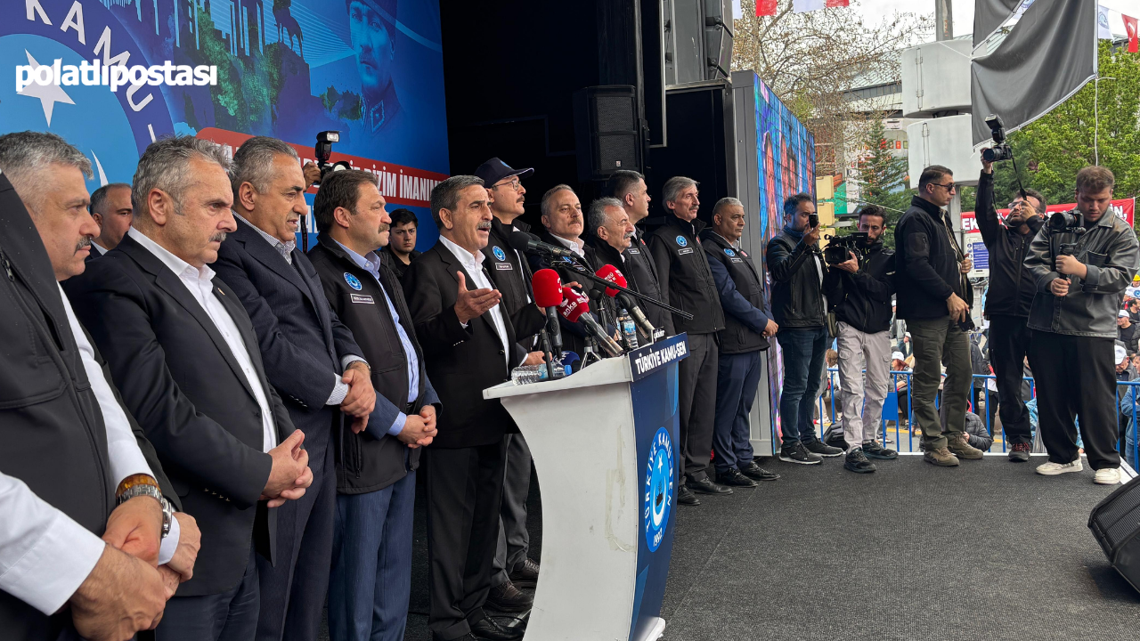 1 Mayıs'ta Binlerce Emekçi Başkentte Bir Araya Geldi (5)