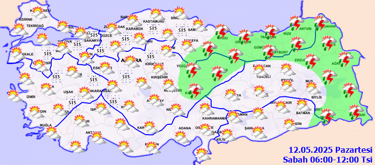 12 Mayıs Hava Durumu 1