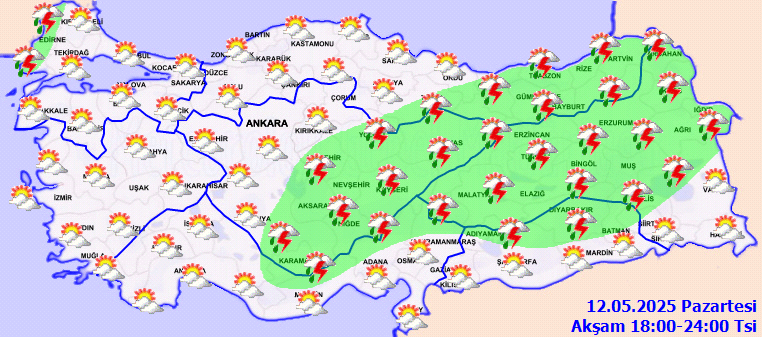 12 Mayıs Hava Durumu 3