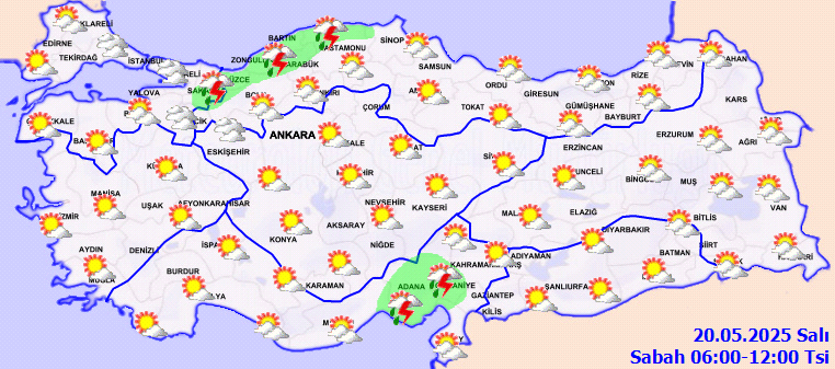 20 Mayıs Hava Durumu 1
