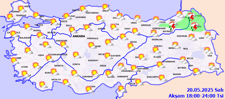 20 Mayıs Hava Durumu 3