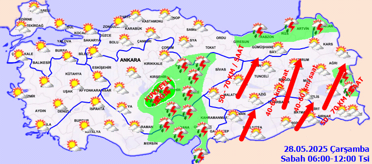 28 Mayıs Hava Durumu 1