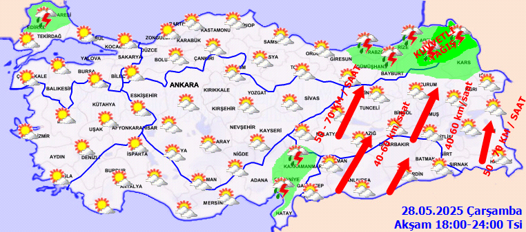 28 Mayıs Hava Durumu 3