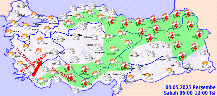 8 Mayıs Hava Durumu 1