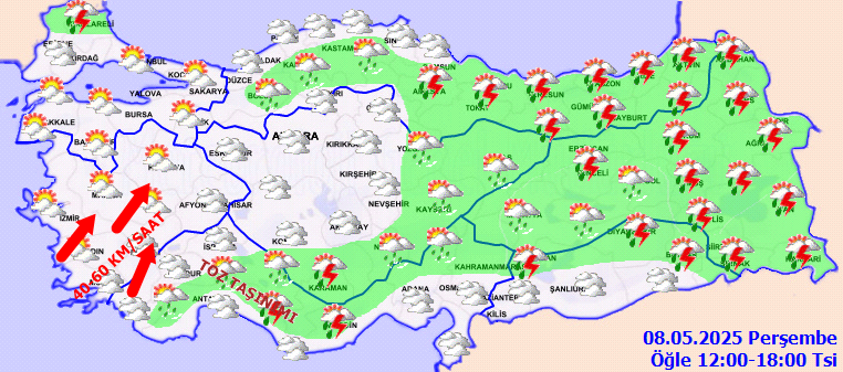 8 Mayıs Hava Durumu 2